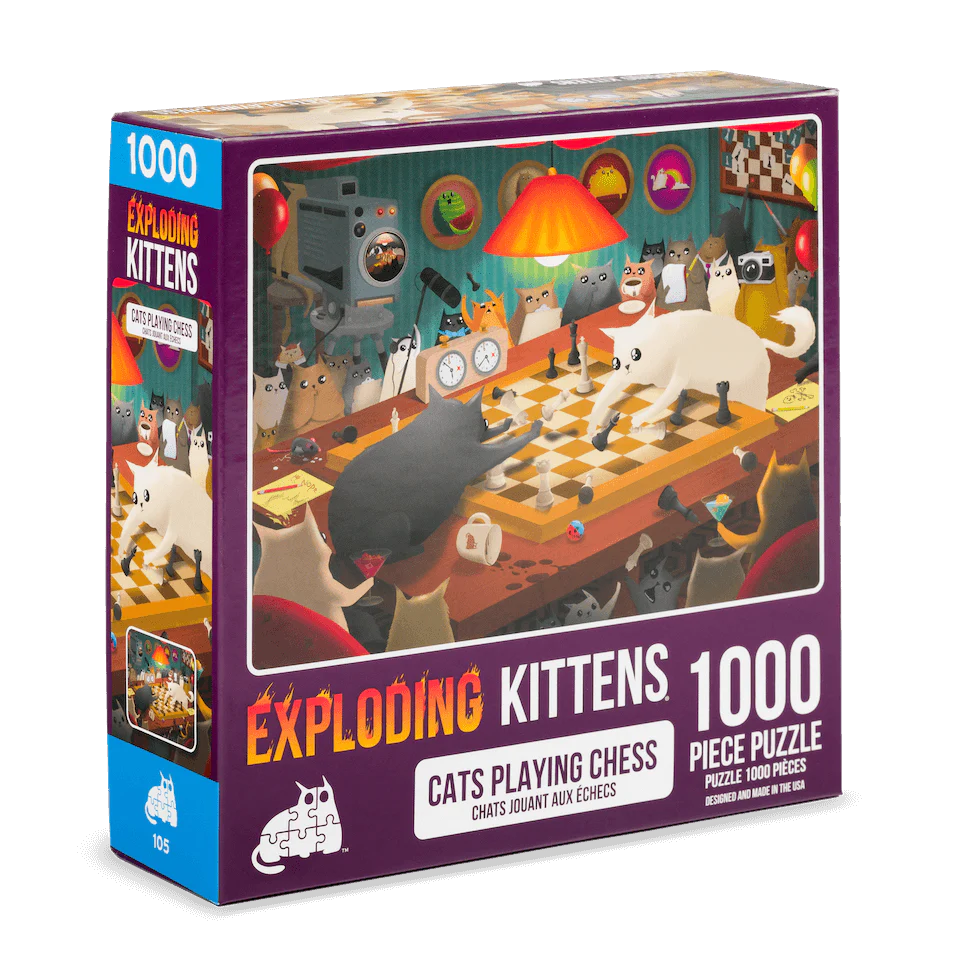 Cats Playing Chess - Image 3