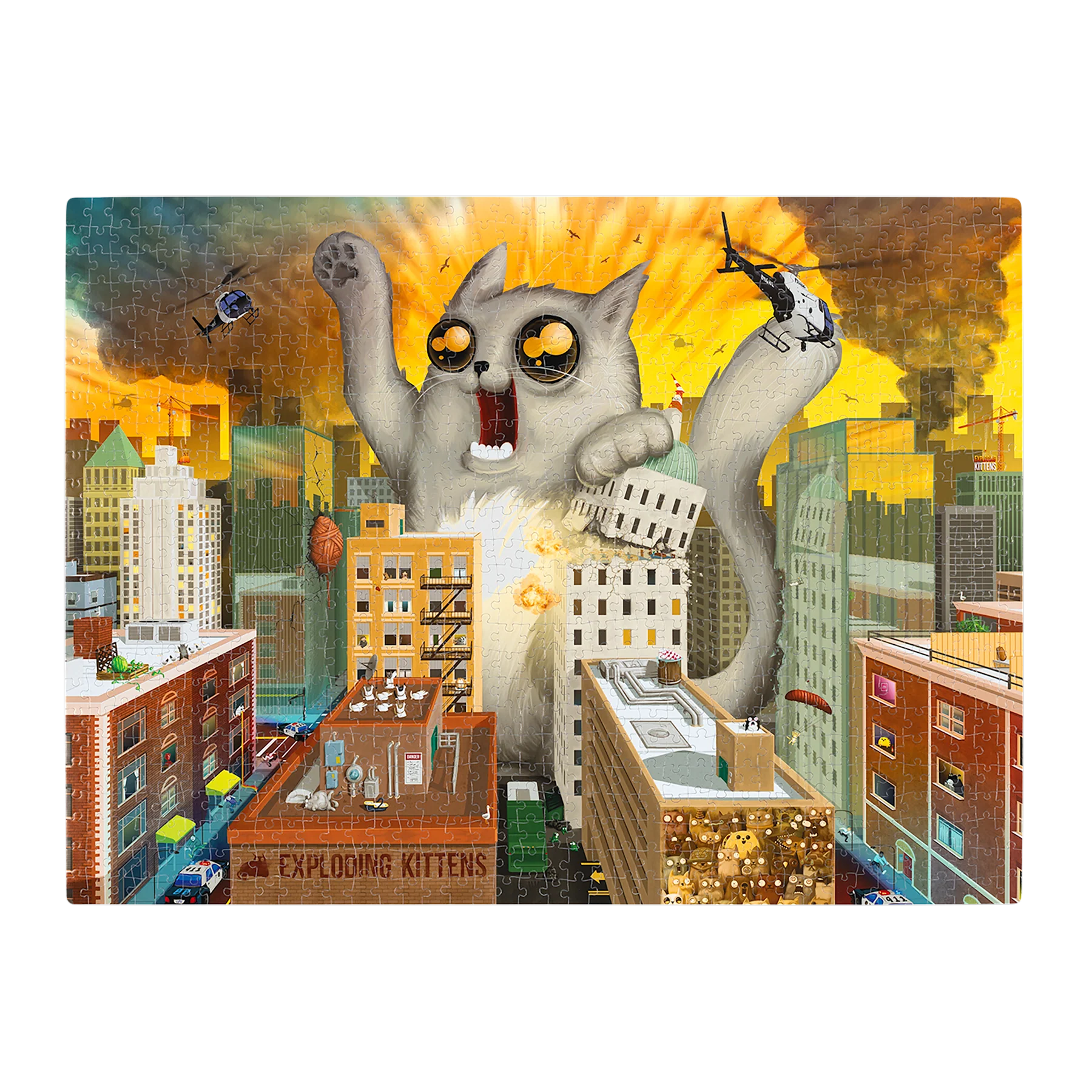 Feline of Unusual Size (1000 Piece Puzzle) - Image 3