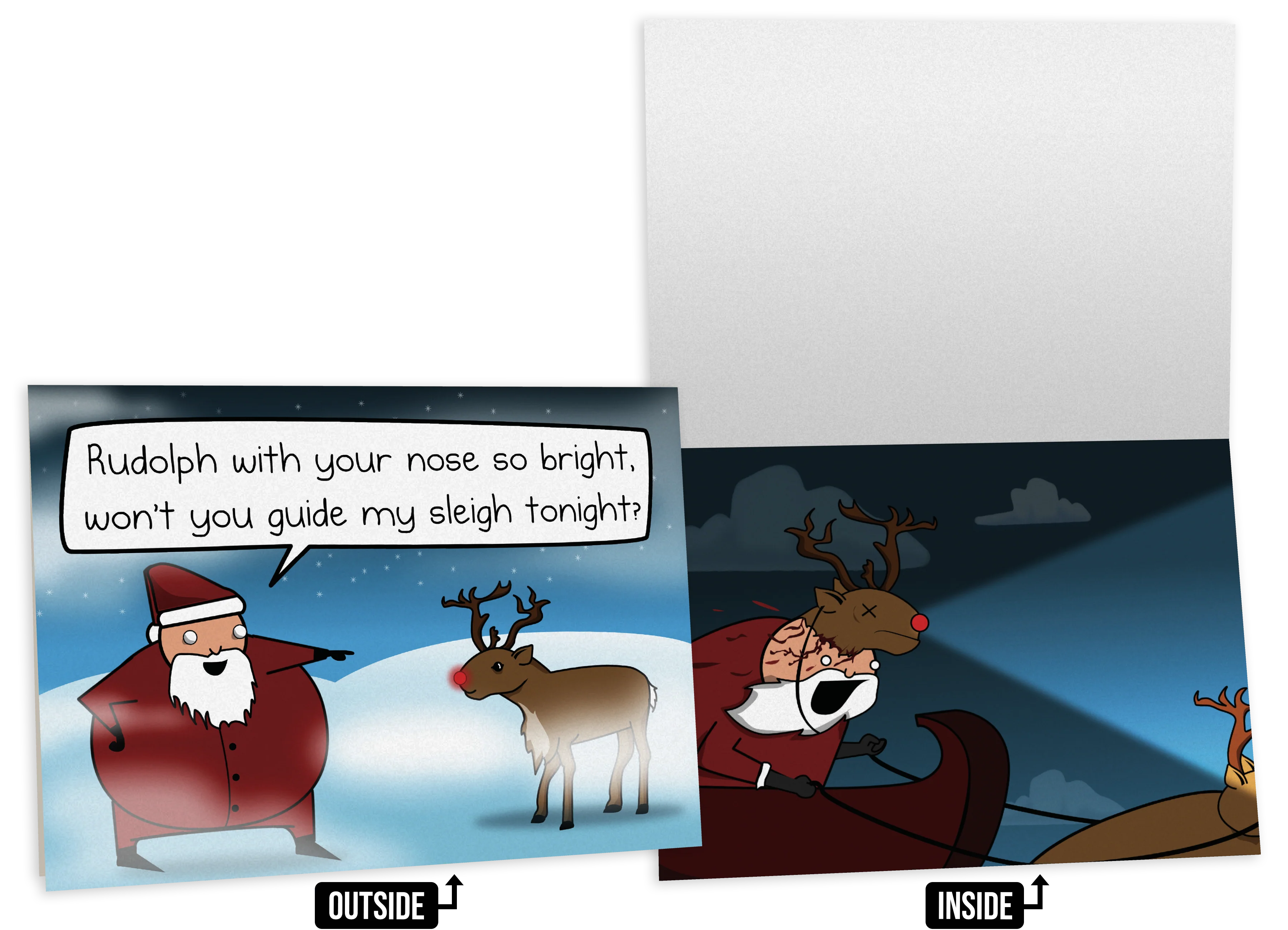 NSFW All Holiday Greeting Card Bundle - 8 pack - Image 8