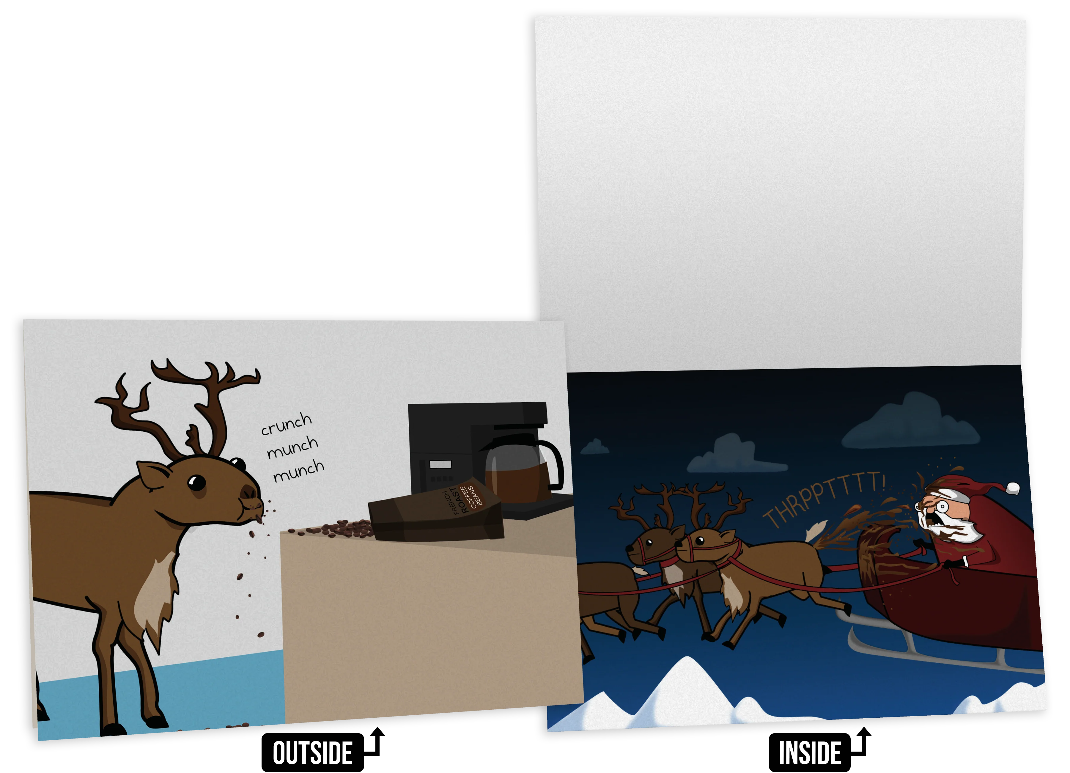 NSFW Christmas Greeting Card Bundle - 4 pack - Image 4