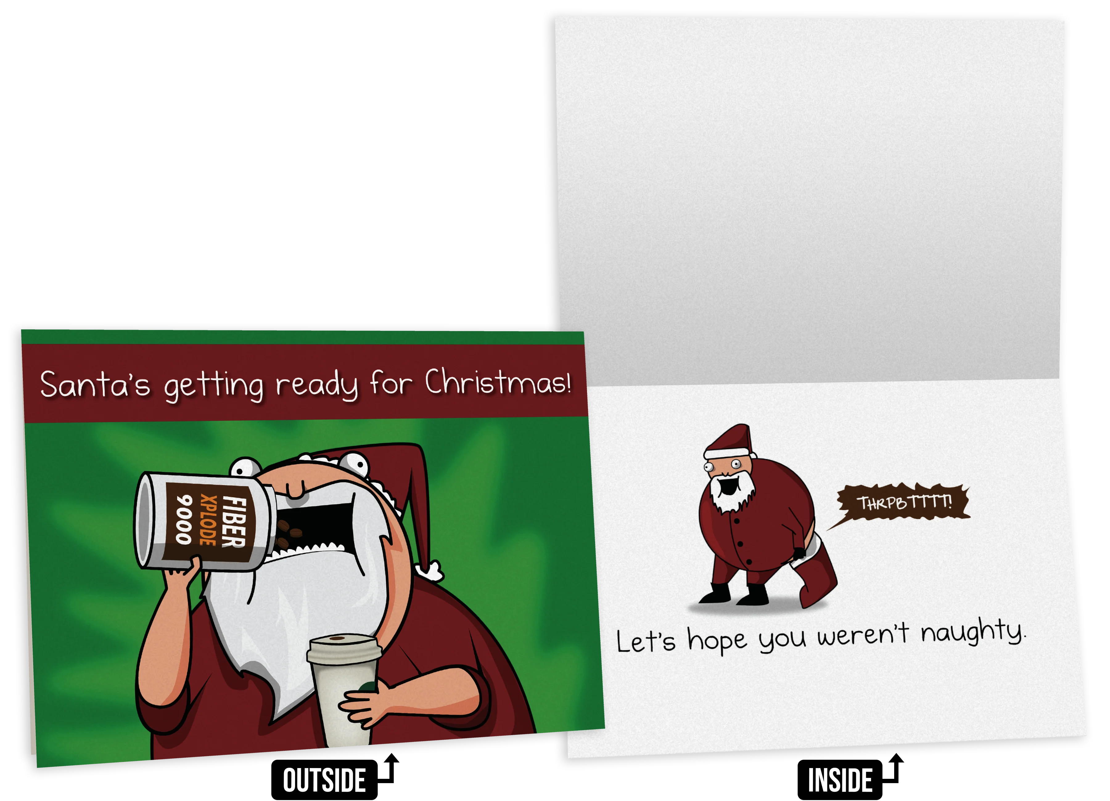 NSFW Christmas Greeting Card Bundle - 4 pack - Image 6